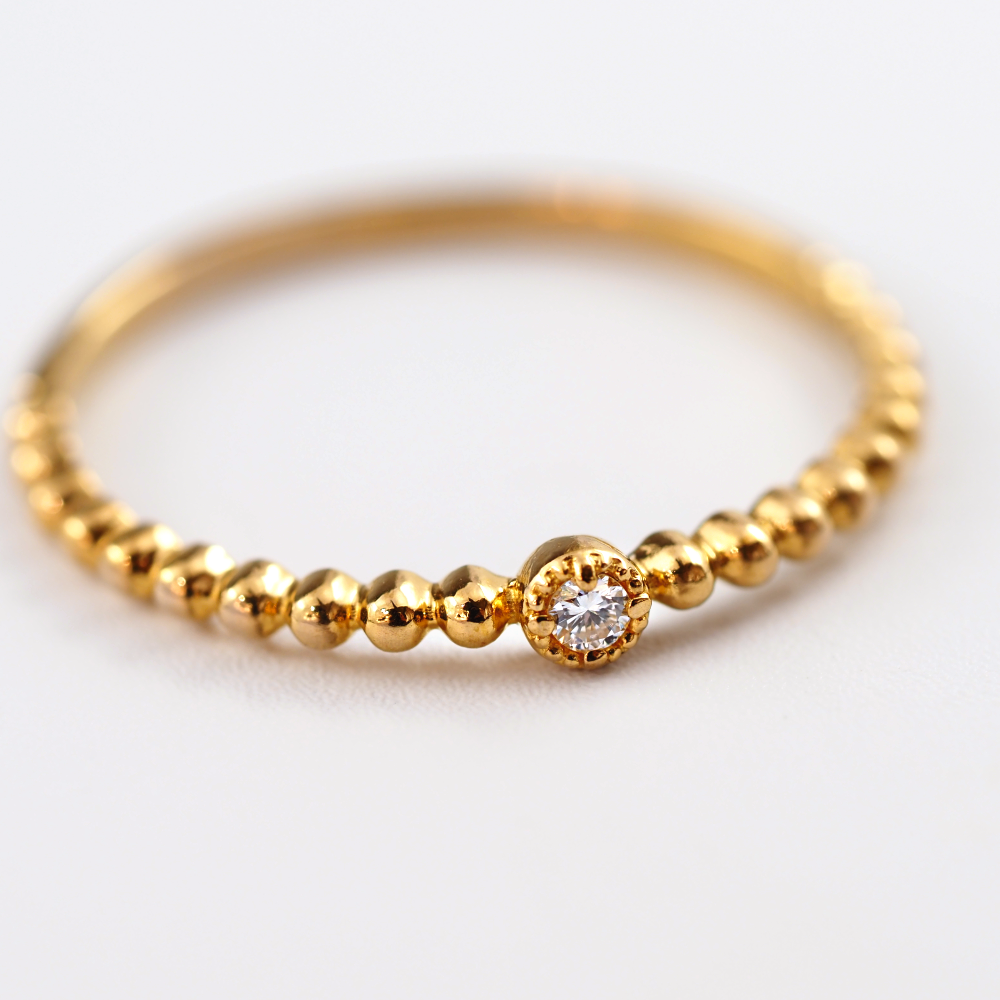 K24 pure gold / リング｜山梨県甲府市のジュエリーブランド｜MITURE