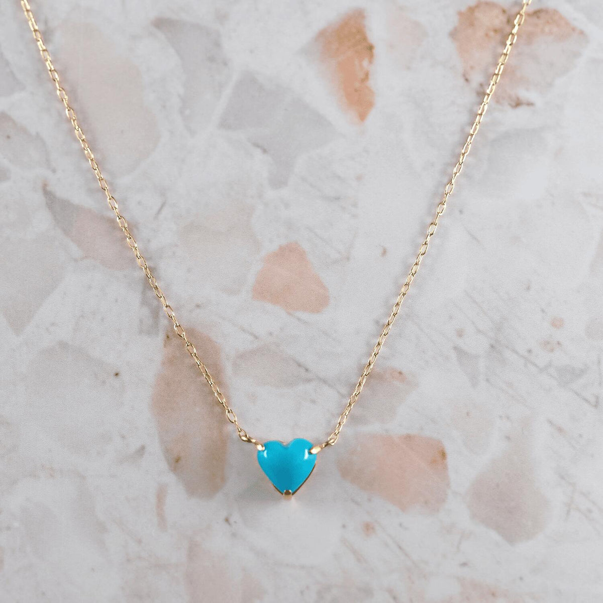 K18 Turquoise/ターコイズ ネックレス｜山梨県甲府市のジュエリー