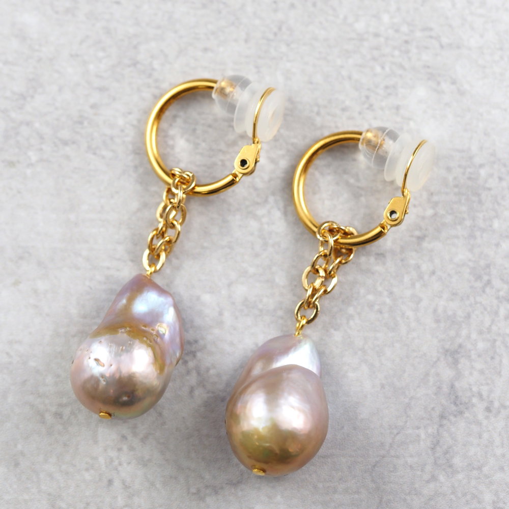 SV925 Baroque pearl/バロックパール S イヤリング
