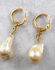 SV925 Baroque pearl/バロックパール M イヤリング