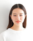MITURE 山梨県甲府市で製作された K18ピアス 横構図|オパールの透明感とトパーズの澄んだ色合いが美しい3石ピアス