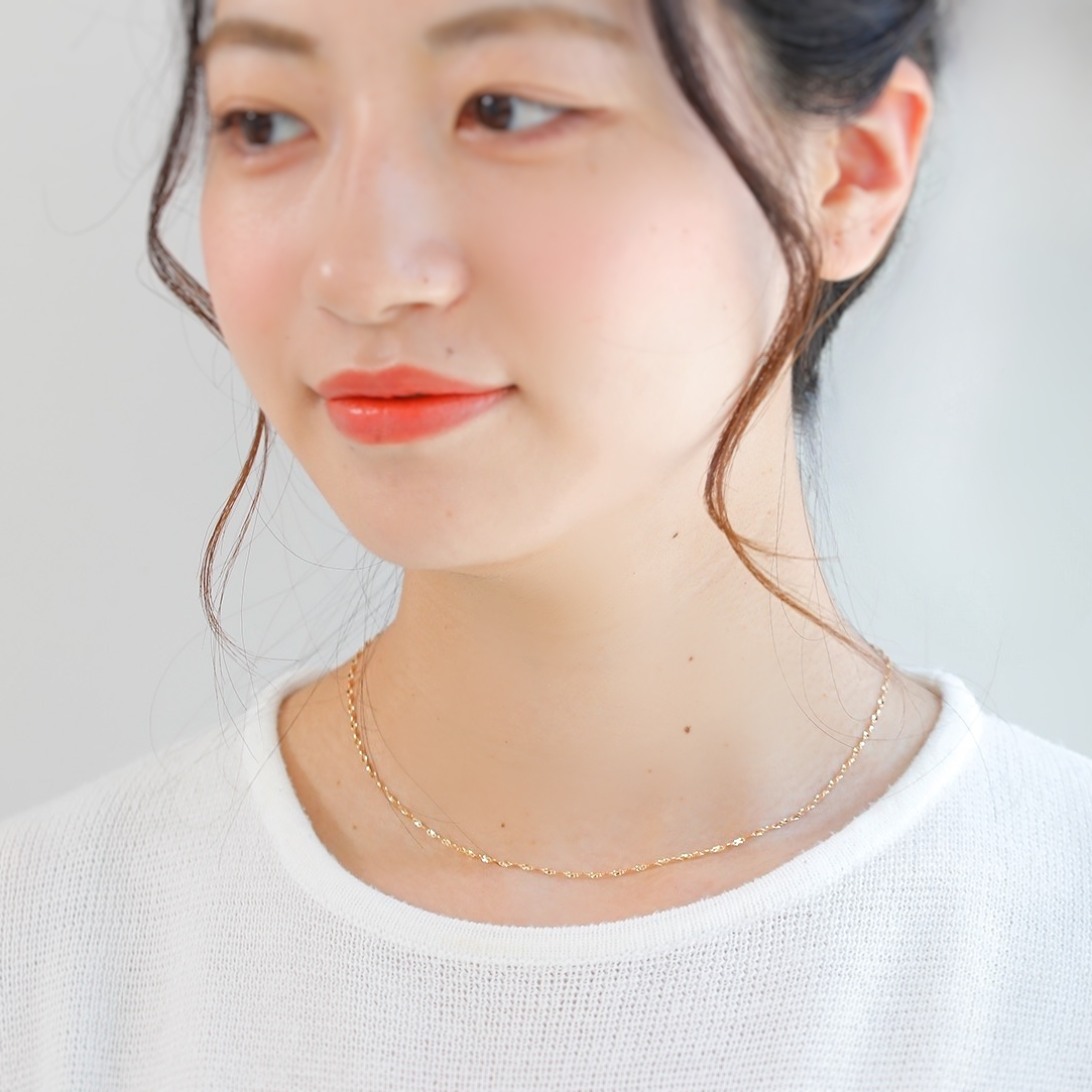 emi　値下げしました。　ネックレス　＆　　イヤリング アメジスト ネックレス ダイヤモンド K10WG ホワイト ゴールド