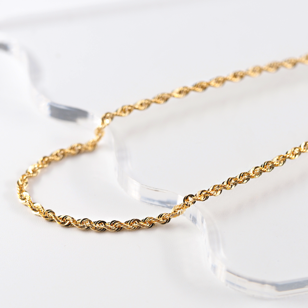 K18 shiny rope/シャイニーロープ ブレスレッ|山梨県甲府市の K18 shiny rope/シャイニーロープ ブレスレッ|山梨県甲府市の