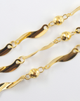 K24 pure gold Twist/ピュアゴールド ツイスト ネックレス|山梨県甲府市のジュエリーブランド|おすすめ|工房
