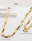 MITURE 山梨県甲府市 ジュエリーブランド 工房製作 K24ネックレス 撮影カット
