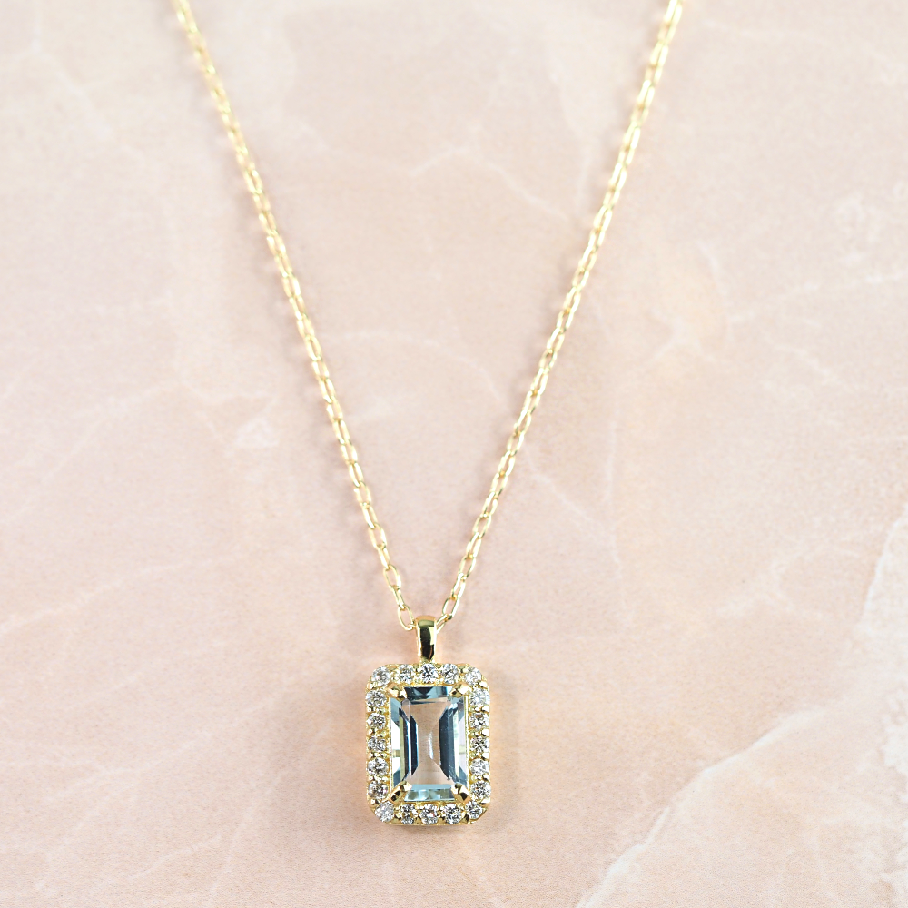 order】アクアクリスタル トリリオンカット ネックレス order】アクア order】アクアクリスタル トリリオンカット ネックレス order】アクア