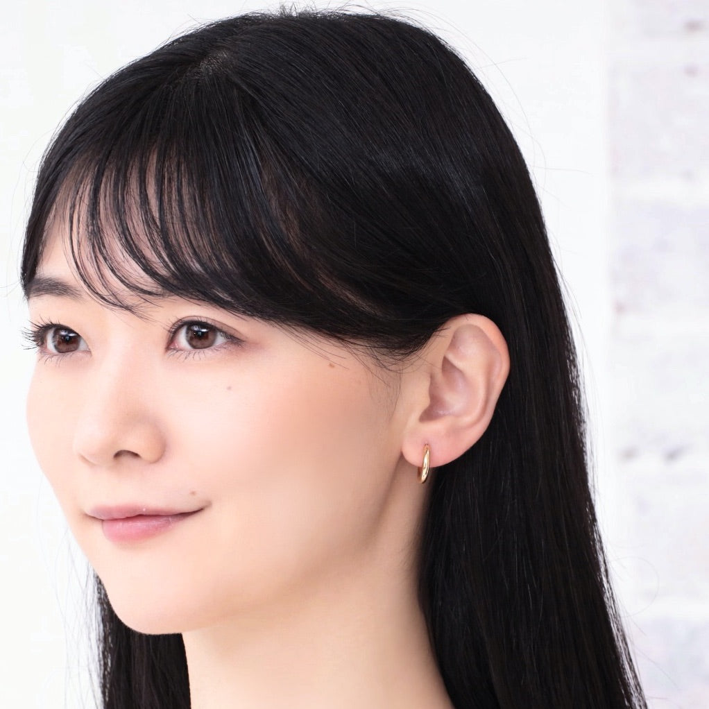 M*u様 ピアス　K18 K18 Moon/ムーン 3×15 ピアス｜山梨県甲府市のジュエリーブランド