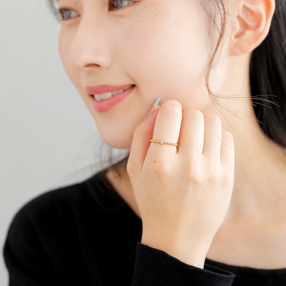 K24 pure gold / リング｜山梨県甲府市のジュエリーブランド｜MITURE