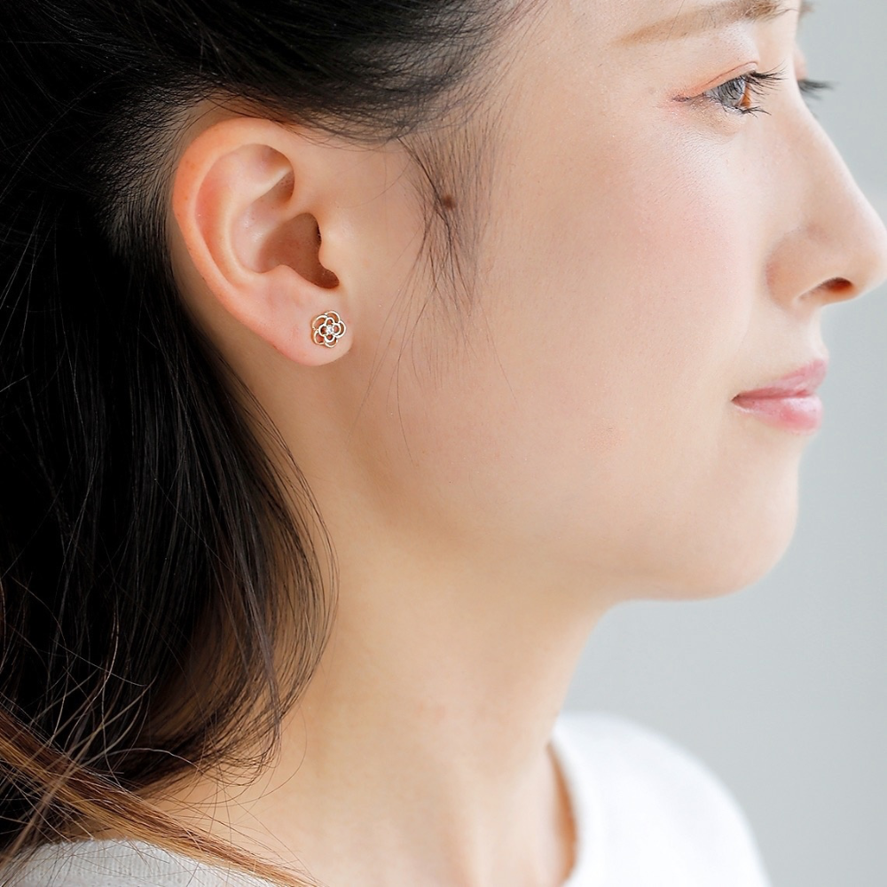 K10 Bloom/ブルーム ピアス|山梨県甲府市のジュエリーブランド K10 Bloom/ブルーム ピアス|山梨県甲府市のジュエリーブランド