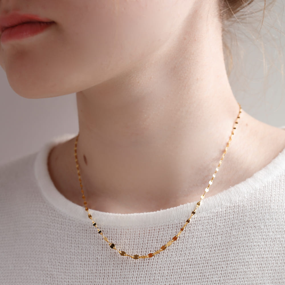 K24 pure gold/ピュアゴールド グラデーション ネックレス｜山梨県甲府