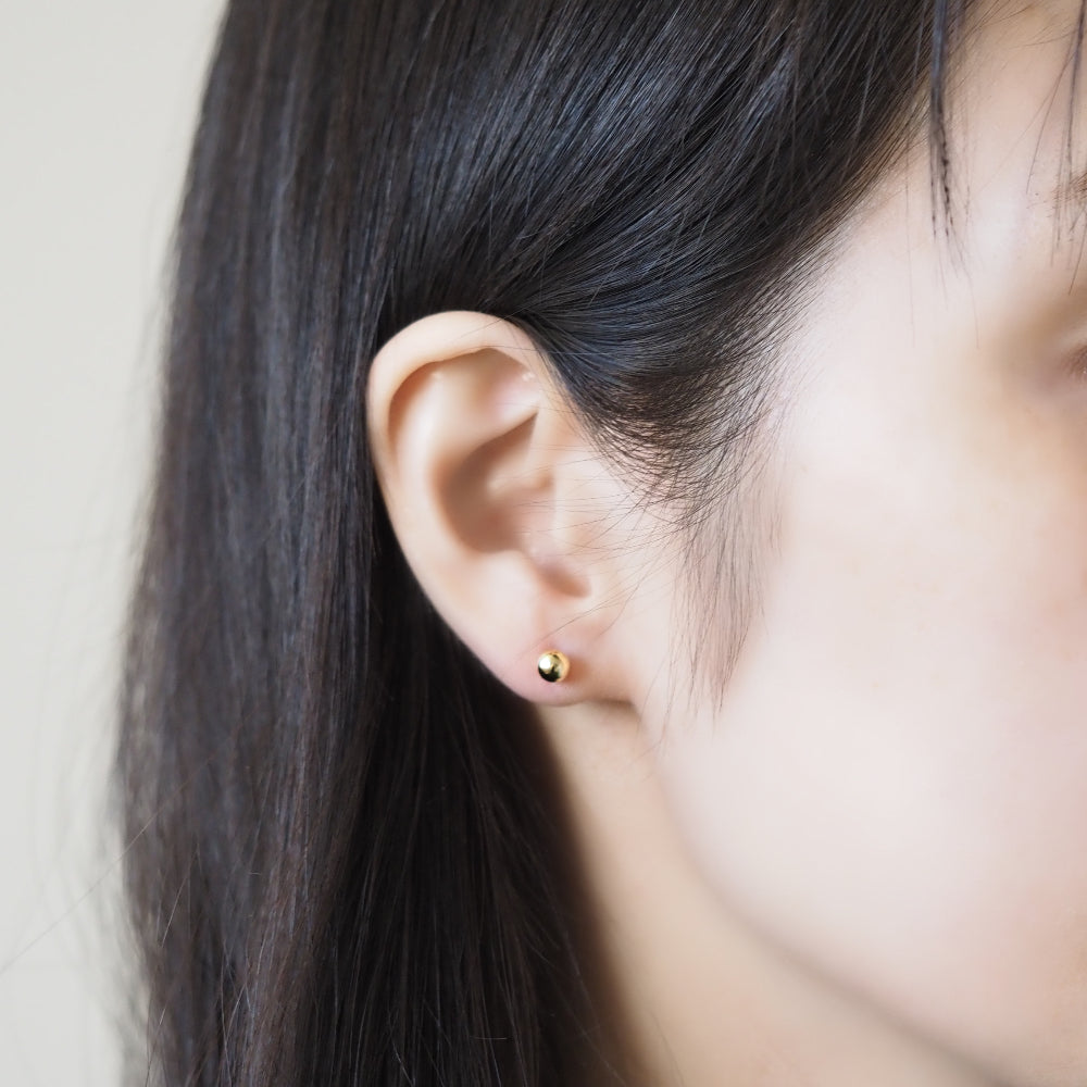 K18 丸玉 5mm ピアス