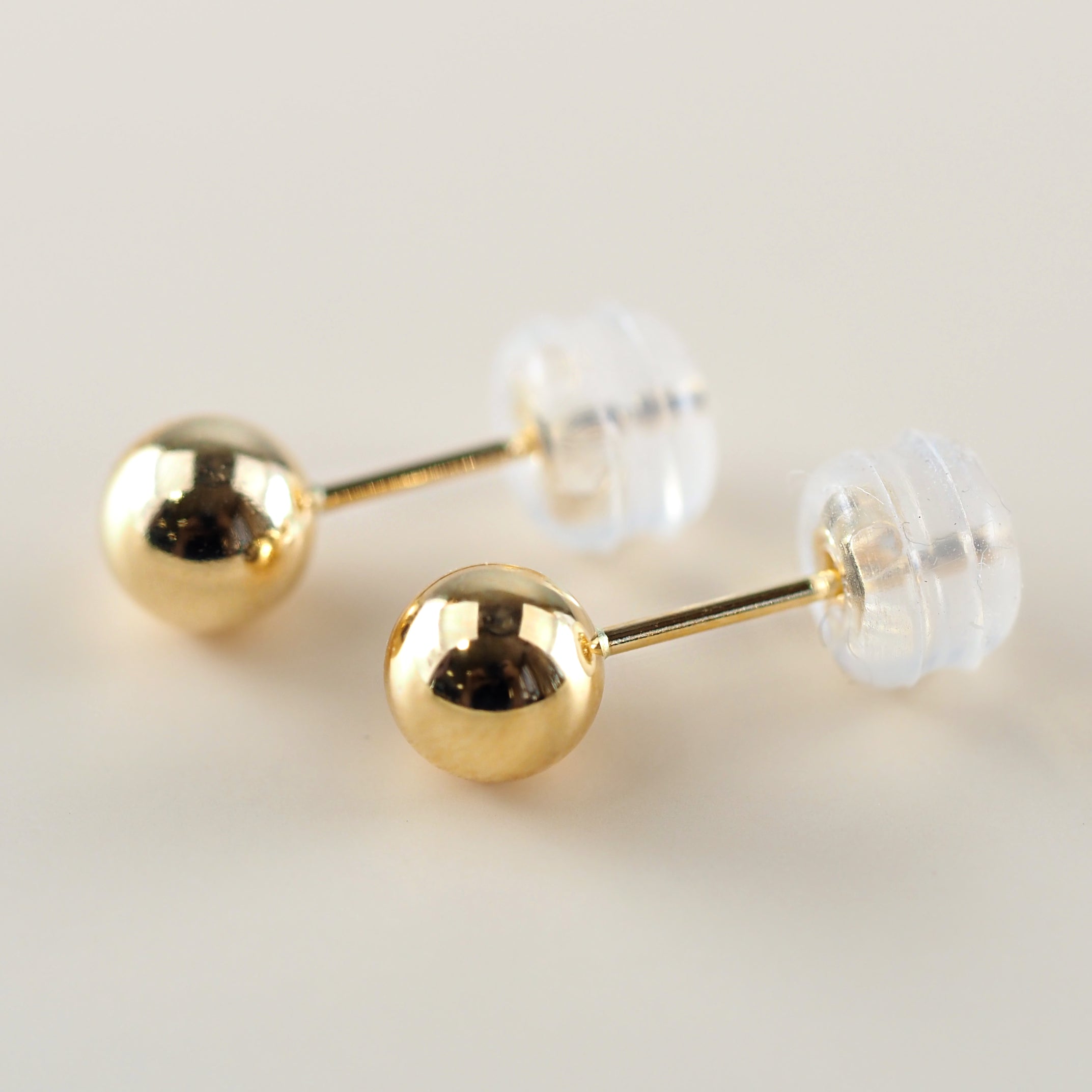 K18 丸玉 5mm ピアス
