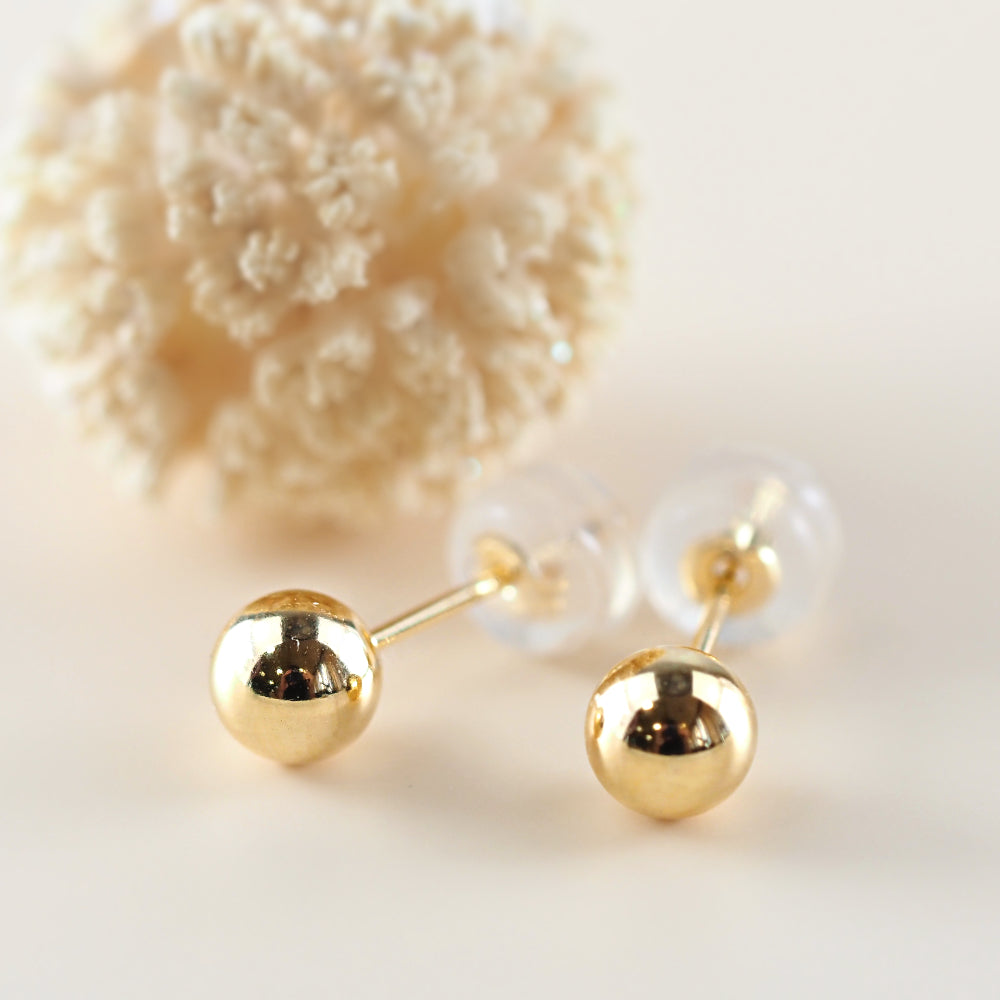 K18 丸玉 5mm ピアス