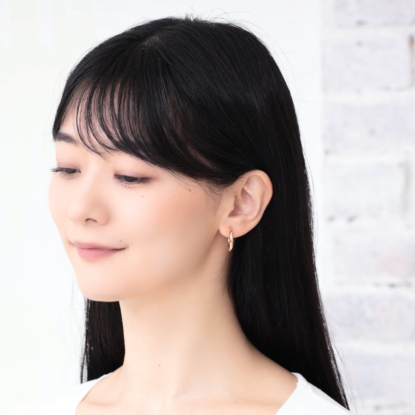山梨県甲府市製 MITURE K18ピアス|素材の美しさと確かなつくりを体感