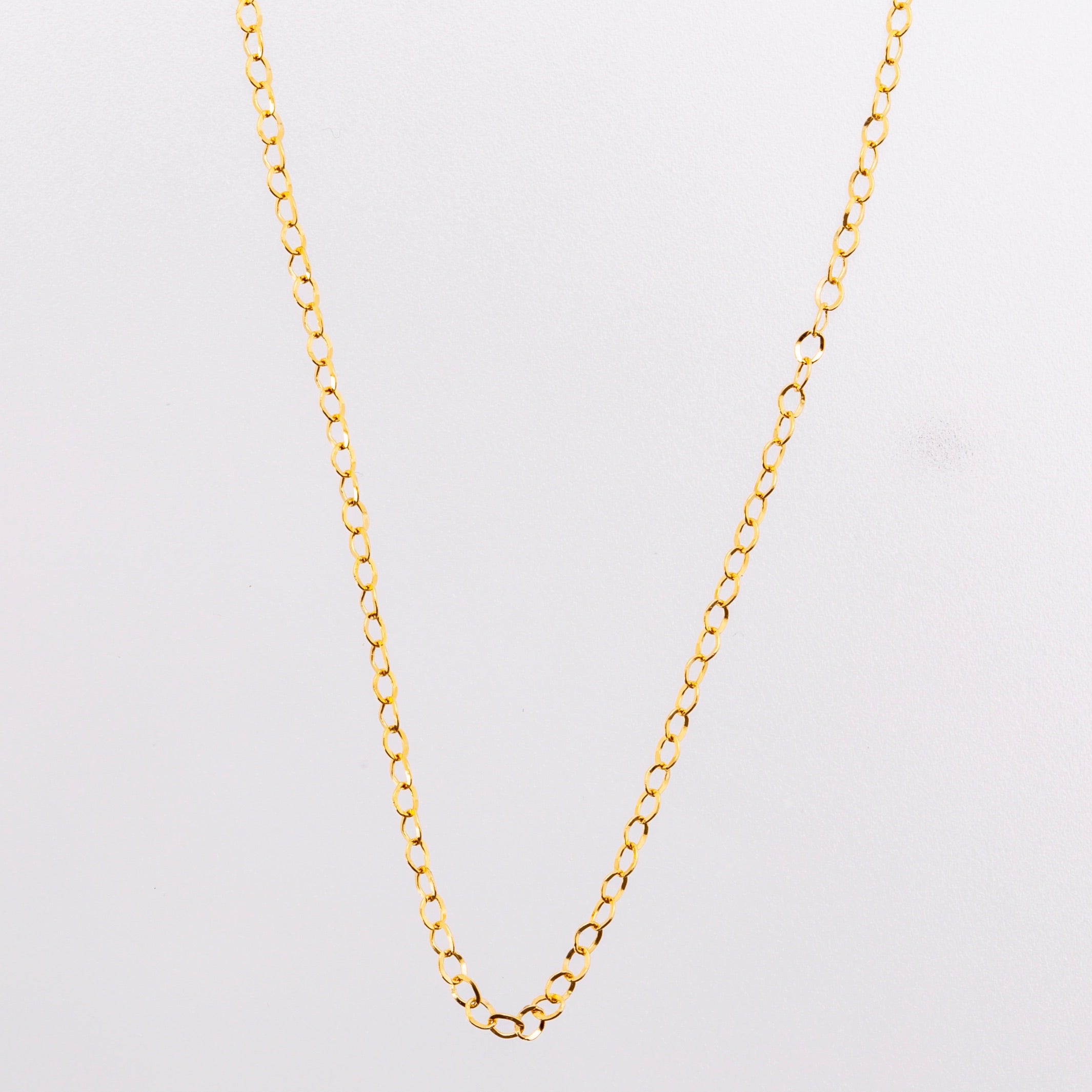 K18 ネックレス 40cm 18金ネックレス K18 スクリューチェーン 40cm (約0.75g) - 喜平