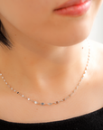 PT 999/Pure Platinum Gradient Necklace