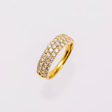 Load image into Gallery viewer, K18 Pave/Pave Diamond 1.0ct Ring
