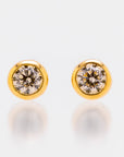 K18 Sirius/Sirius Diamond 0.4ct earrings