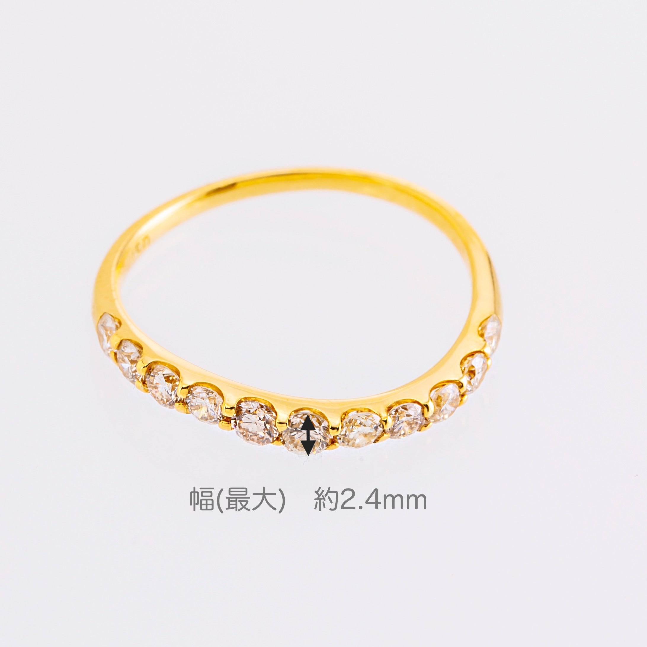 K18 mer/メール ダイヤモンド0.5ct リング｜山梨県甲府市のジュエリーブランド｜おすすめ｜工房 – MITURE（ミチュール）